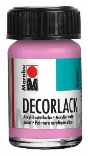 Decorlack Acryl - Pink 033, 15 ml, 1 St.