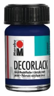Decorlack Acryl - Dunkelblau 053, 15 ml, 1 St.
