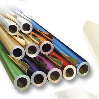 Metallfolie - gold matt, 50 x 78 cm, 20 St.