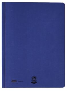 Hefter Zweifalz - A4, kfm. und Amtsheftung, Manilakarton 320 g/qm, blau, 1 St.