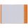 5504 Heftschoner Papier - A5, orange, 1 St.