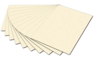 Tonpapier - 50 x 70 cm, beige, 10 St.