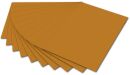 Tonpapier - 50 x 70 cm, terracotta, 10 St.