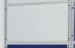 Magnetische Schreibtafel ECO, beidseitig beschreibbar, 120 x 90 cm