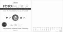 Bastelkalender 2025 weiß
