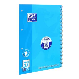 Collegeblock Lin.37 - A4+, 80 Blatt, 90 g/qm, 4-fach Lochung, 10 St.