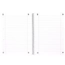 Collegeblock Lin.37 - A4+, 80 Blatt, 90 g/qm, 4-fach Lochung, 10 St.