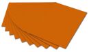 Fotokarton - 50 x 70 cm, hellorange, 10 St.