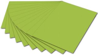 Fotokarton - 50 x 70 cm, maigrün, 10 St.