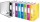 1005 Ordner WOW A4 - 80 mm, sortiert (pink, blau, eisblau, grün, orange, violett), 10 St.