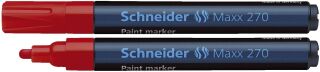 Lackmarker Maxx 270 - Rundspitze, 1-3 mm, rot, 1 St.