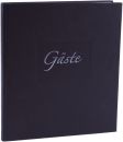 Gästebuch Seda - 23 x 25 cm, 176 Seiten, schwarz, 1 St.
