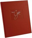 Gästebuch Seda - 23 x 25 cm, 176 Seiten, rot, 1 St.