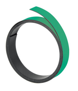 Magnetband, 100 cm x 5 mm, 1 mm, grün
