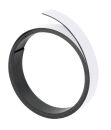Magnetband, 100 cm x 5 mm, 1 mm, weiß
