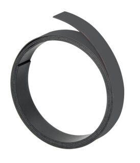 Magnetband, 100 cm x 15 mm, 1 mm, schwarz