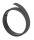 Magnetband, 100 cm x 15 mm, 1 mm, schwarz