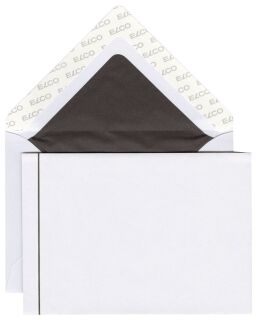 Briefumschlag Deuil - C6, hochweiß, gummiert, ohne Fenster, 100 g/qm, 25 Stück, 1 St.
