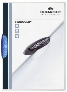 Klemm-Mappe SWINGCLIP® - 30 Blatt, blau, 1 St.