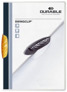 Klemm-Mappe SWINGCLIP® - 30 Blatt, orange, 1 St.