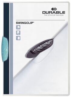 Klemm-Mappe SWINGCLIP® - 30 Blatt, mittelblau, 1 St.