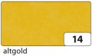 Transparentpapier - altgold, 70 cm x 100 cm, 42 g/qm, 20 St.