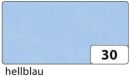Transparentpapier - hellblau, 70 cm x 100 cm, 42 g/qm, 20...