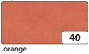 Transparentpapier - orange, 70 cm x 100 cm, 42 g/qm, 20 St.