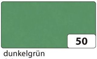 Transparentpapier - dunkelgrün, 70 cm x 100 cm, 42 g/qm, 20 St.