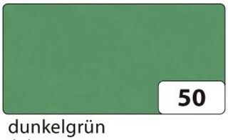 Transparentpapier - dunkelgrün, 70 cm x 100 cm, 42 g/qm, 20 St.