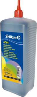 Tinte 4001® - 1000 ml Kunststoffflasche, brillant-schwarz, 1 St.