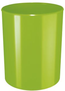 Papierkorb i-Line - 13 Liter, hochglänzend, rund, New Colours grün, 1 St.