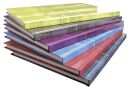 Notizbuch - A4, 96 Blatt, blanko, farbig sortiert, 1 St.