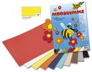 Moosgummi - 29 x 40 cm, zitronengelb, 5 St.
