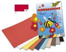 Moosgummi - 29 x 40 cm, hochrot, 5 St.