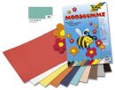 Moosgummi - 29 x 40 cm, smaragdgrün, 5 St.