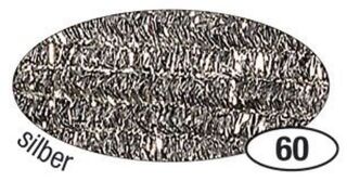 Chenilledraht - 8 mm, 10 Stück, silber, 1 St.