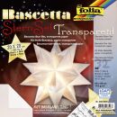 Bascetta Stern - weiß, transparent, Ø 30 cm,...