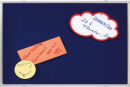 Textiltafel X-tra! Line, 180 x 90 cm, blau