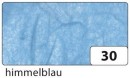 Strohseide - 47 x 64 cm, himmelblau, 10 St.