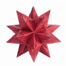 Bascetta Stern - Deep Jungle, rot, Ø 15 cm, 1 St.