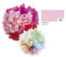 Blumenseide - 50 x 70 cm, 5 Bogen, hellrosa, 1 St.