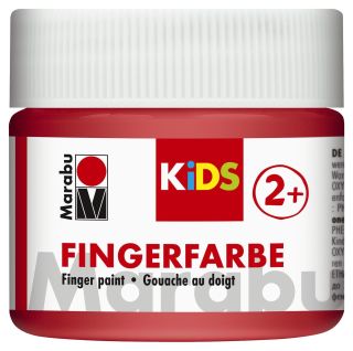 Fingerfarbe Kids - 100 ml, rot, 1 St.