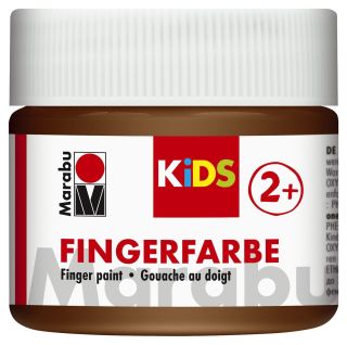Fingerfarbe Kids - 100 ml, braun, 1 St.
