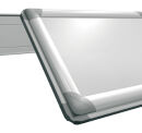 Textiltafel PRO, 150 x 120 cm, grau