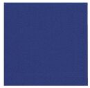 Dinner-Servietten 3lagig Tissue Uni dunkelblau, 40 x 40...
