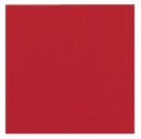 Dinner-Servietten 3lagig Tissue Uni brillant rot, 40 x 40...