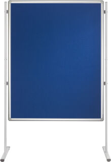 Textiltafel PRO, beidseitig verwendbar, 150 x 120 cm, grau