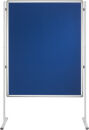 Textiltafel PRO, beidseitig verwendbar, 150 x 120 cm, grau