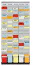 T-Kartentafel OfficePlaner, 31,5 x 78 cm